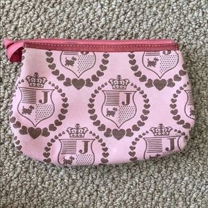 Juicy couture makeup pouch